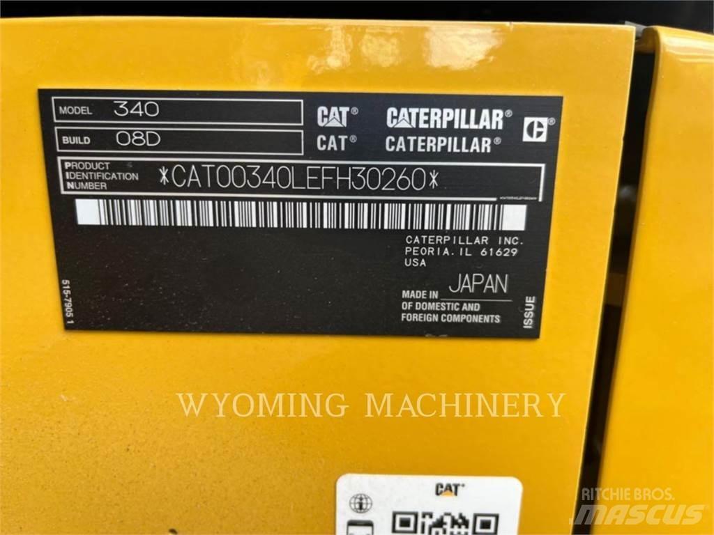 CAT 340 Bagri goseničarji
