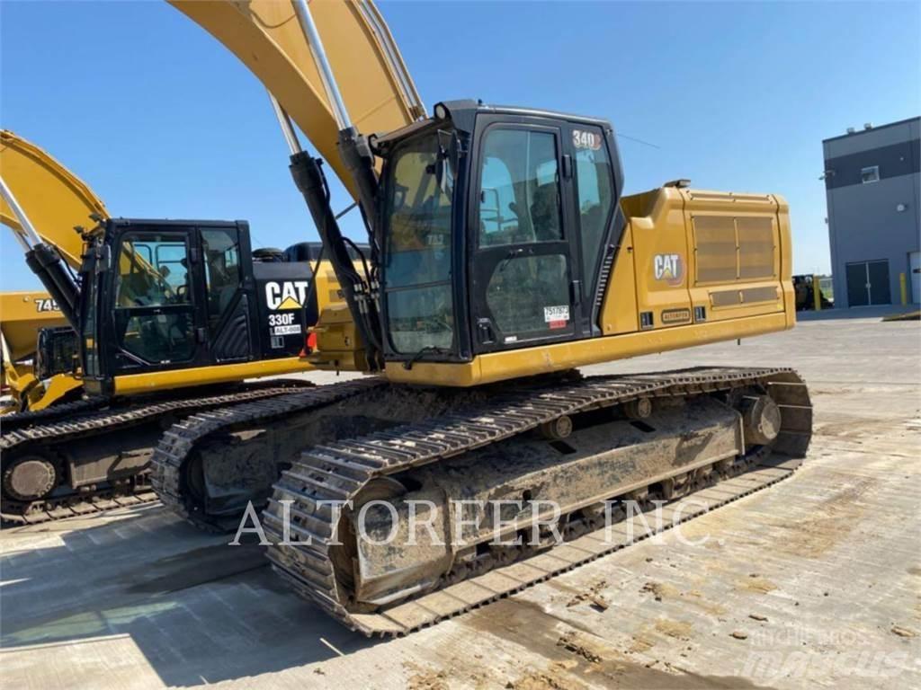 CAT 340-08 Bagri goseničarji