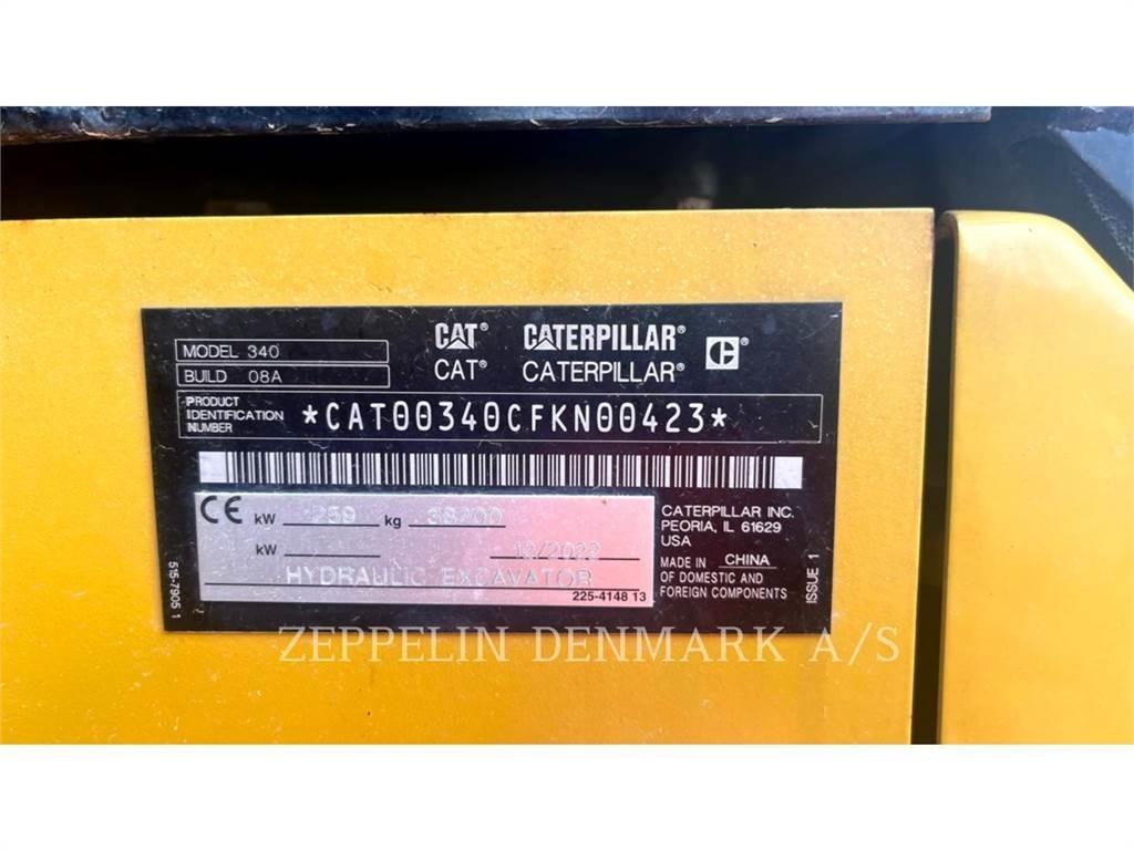 CAT 340-08 Bagri goseničarji