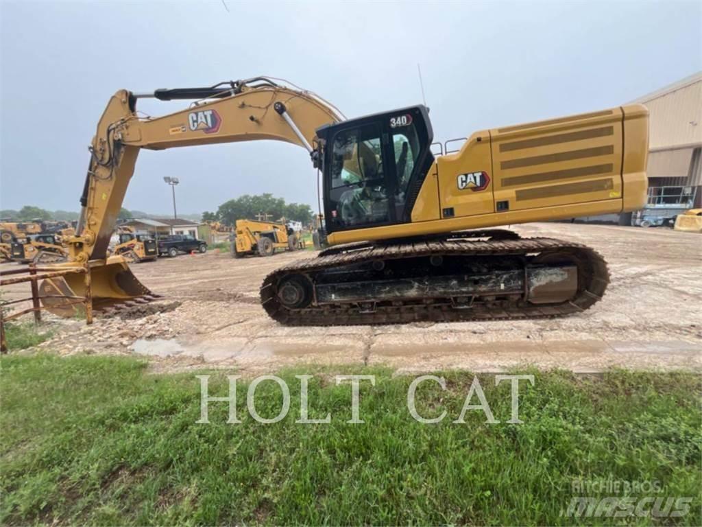 CAT 340 10 Bagri goseničarji