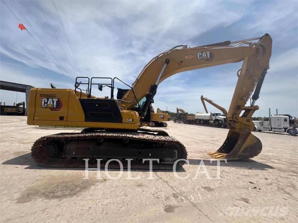 CAT 340 10 Bagri goseničarji