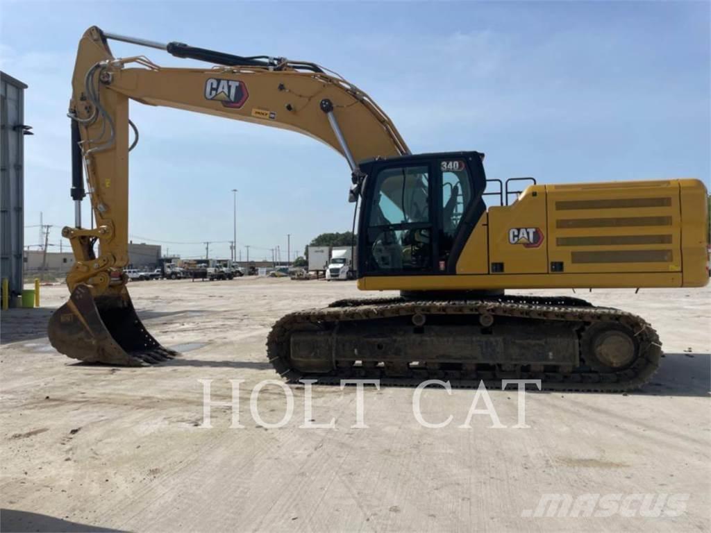 CAT 340 10 Bagri goseničarji
