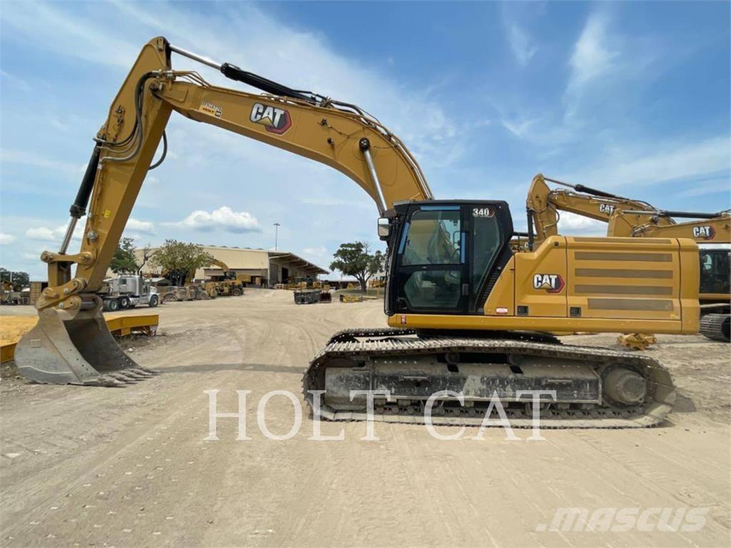 CAT 340 10 Bagri goseničarji
