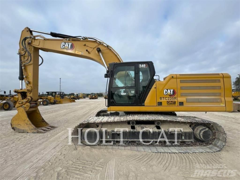 CAT 340 10 TC Bagri goseničarji