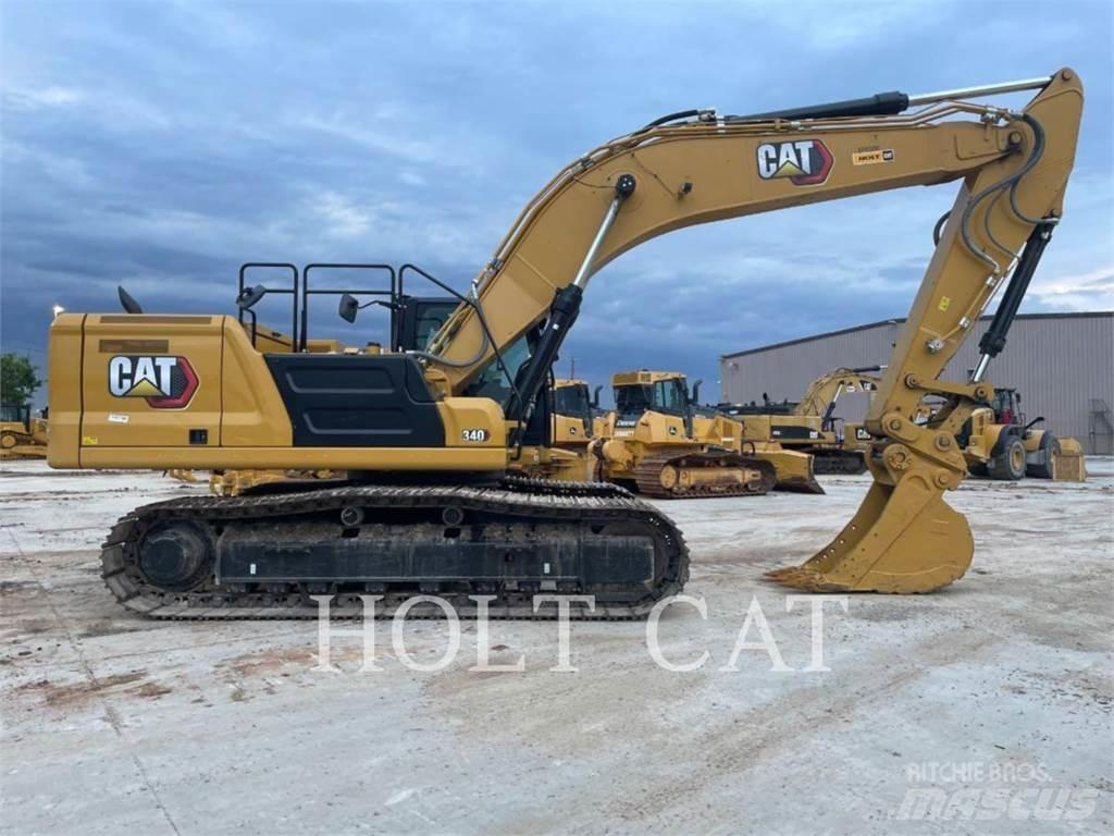 CAT 340 10 TC Bagri goseničarji
