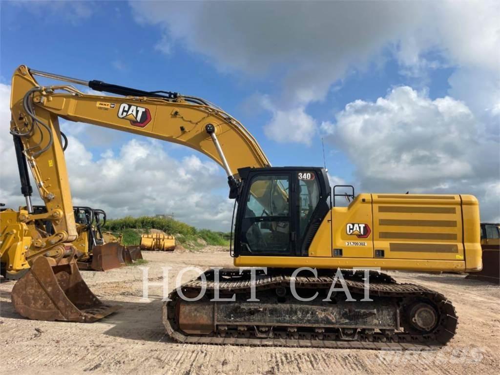 CAT 340 10 TC Bagri goseničarji