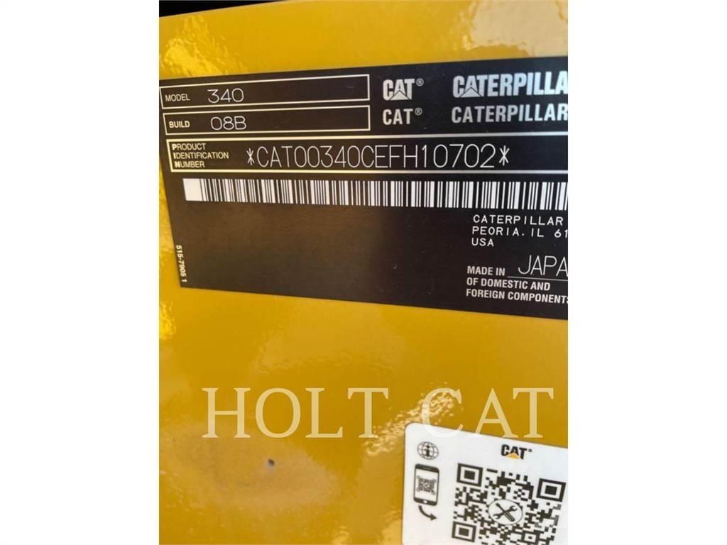 CAT 340 10 TC Bagri goseničarji
