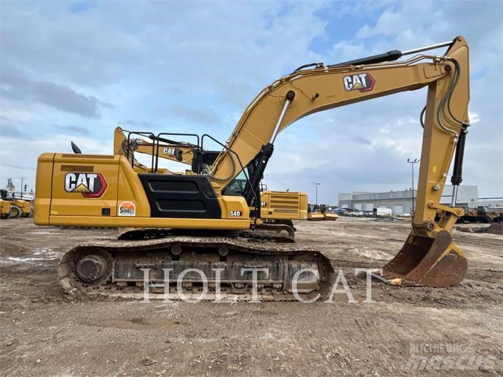 CAT 340 12 TC Bagri goseničarji