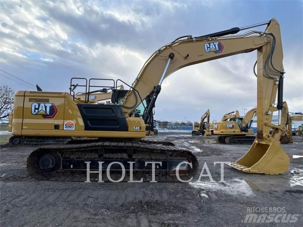 CAT 340 12 TC Bagri goseničarji