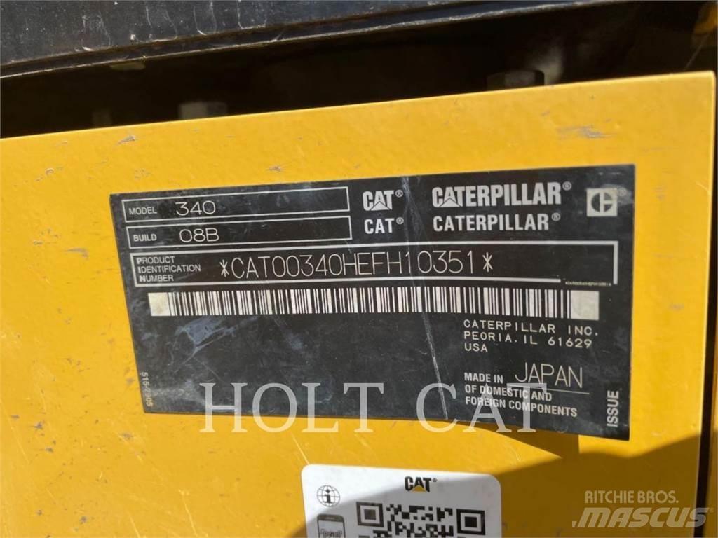 CAT 340 12 TC Bagri goseničarji