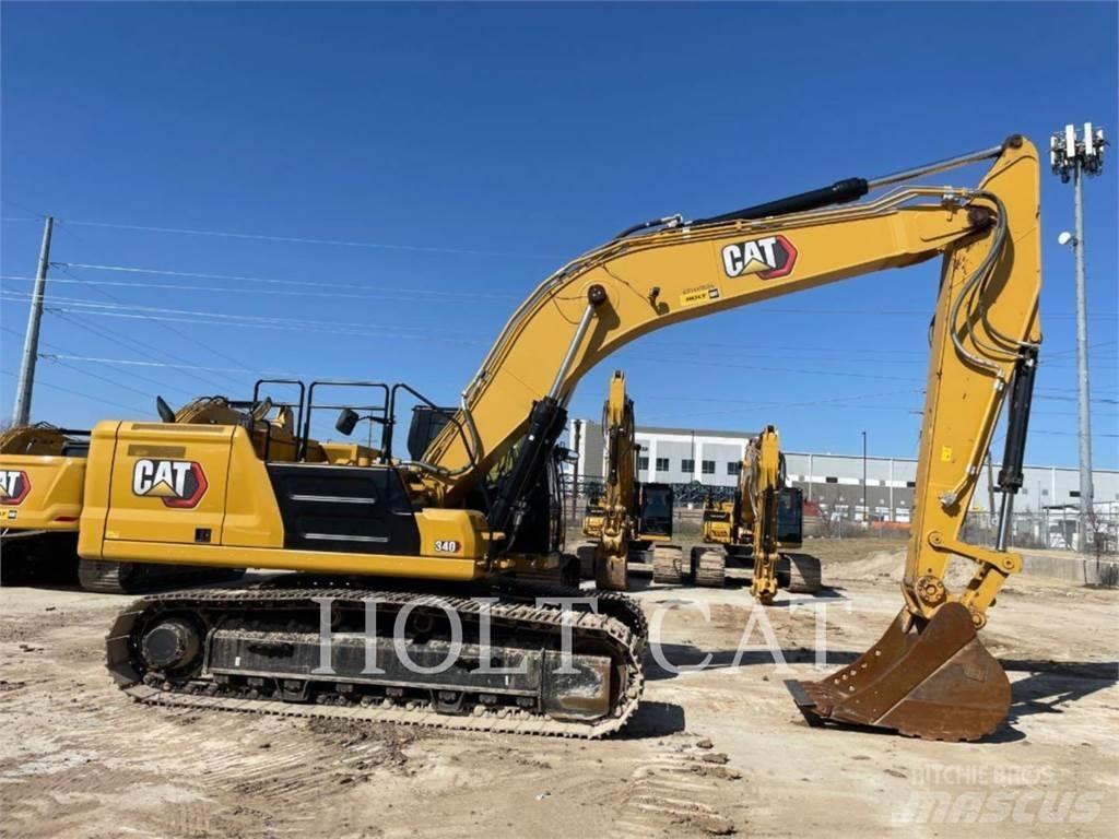 CAT 340 12 TC Bagri goseničarji