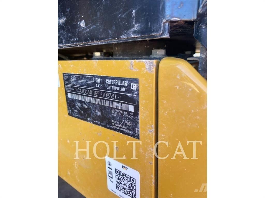 CAT 340 12 TC Kolesni nakladalci