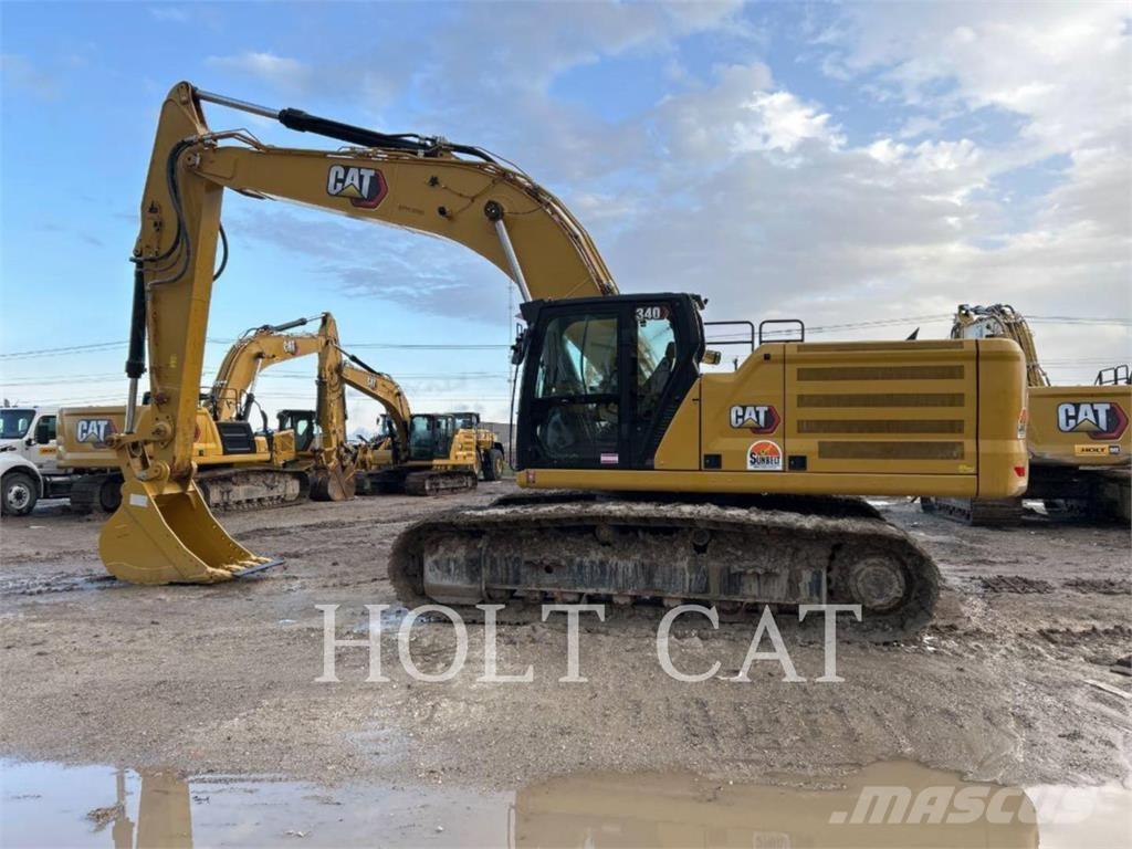 CAT 340 12 TC Bagri goseničarji