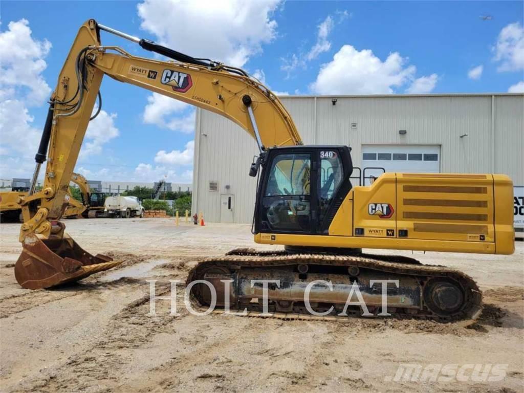 CAT 340 12 TC Bagri goseničarji