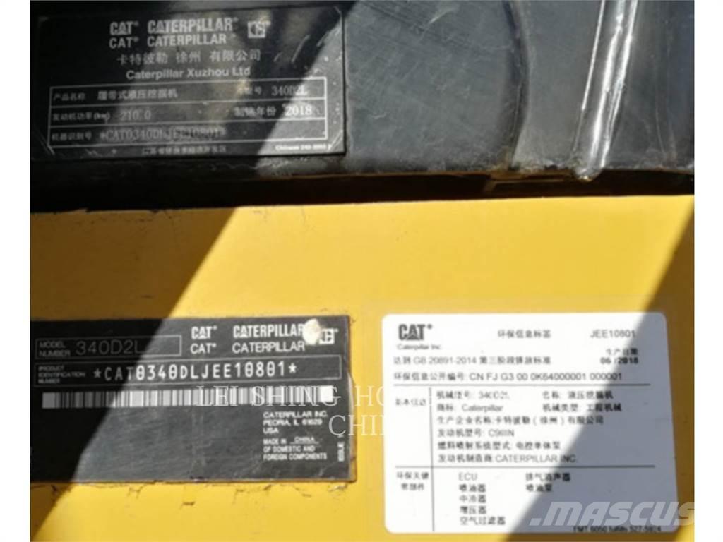 CAT 340D2L Bagri goseničarji