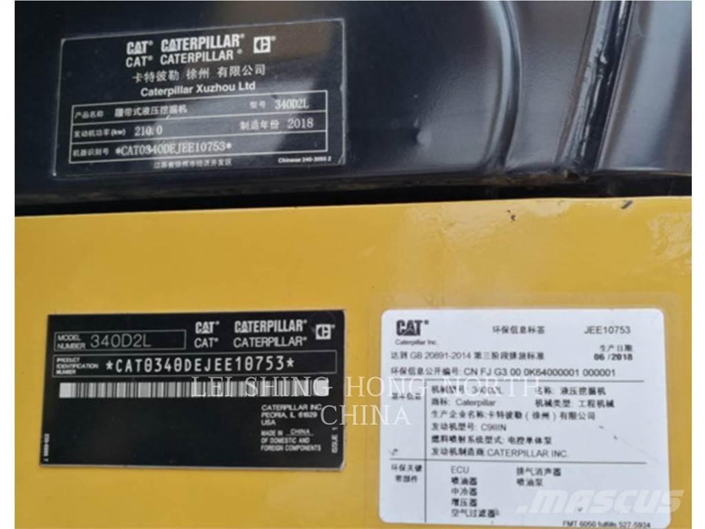 CAT 340D2L Bagri goseničarji