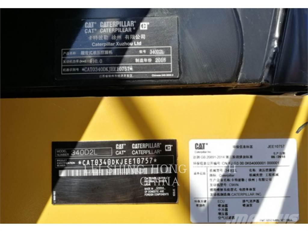 CAT 340D2L Bagri goseničarji
