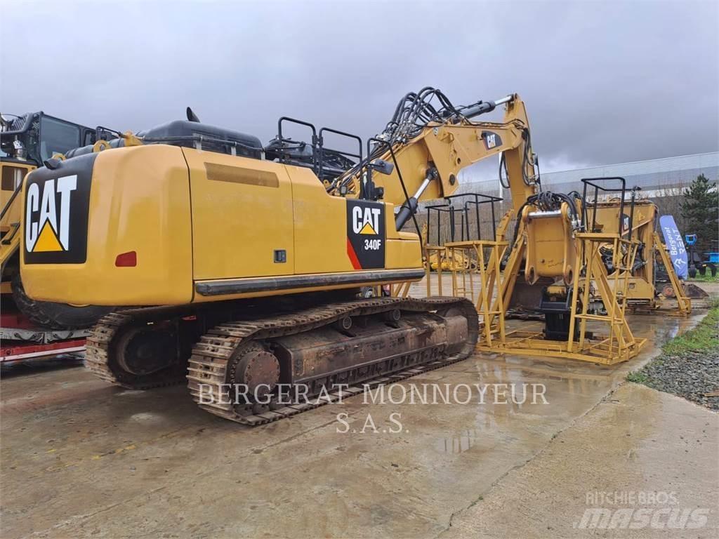 CAT 340F UHD Bagri goseničarji