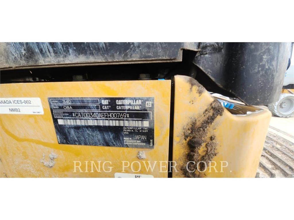 CAT 340TC Bagri goseničarji