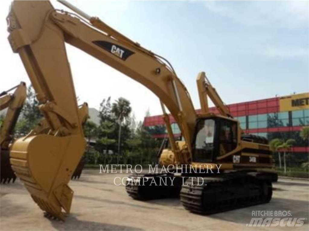 CAT 345B Bagri goseničarji