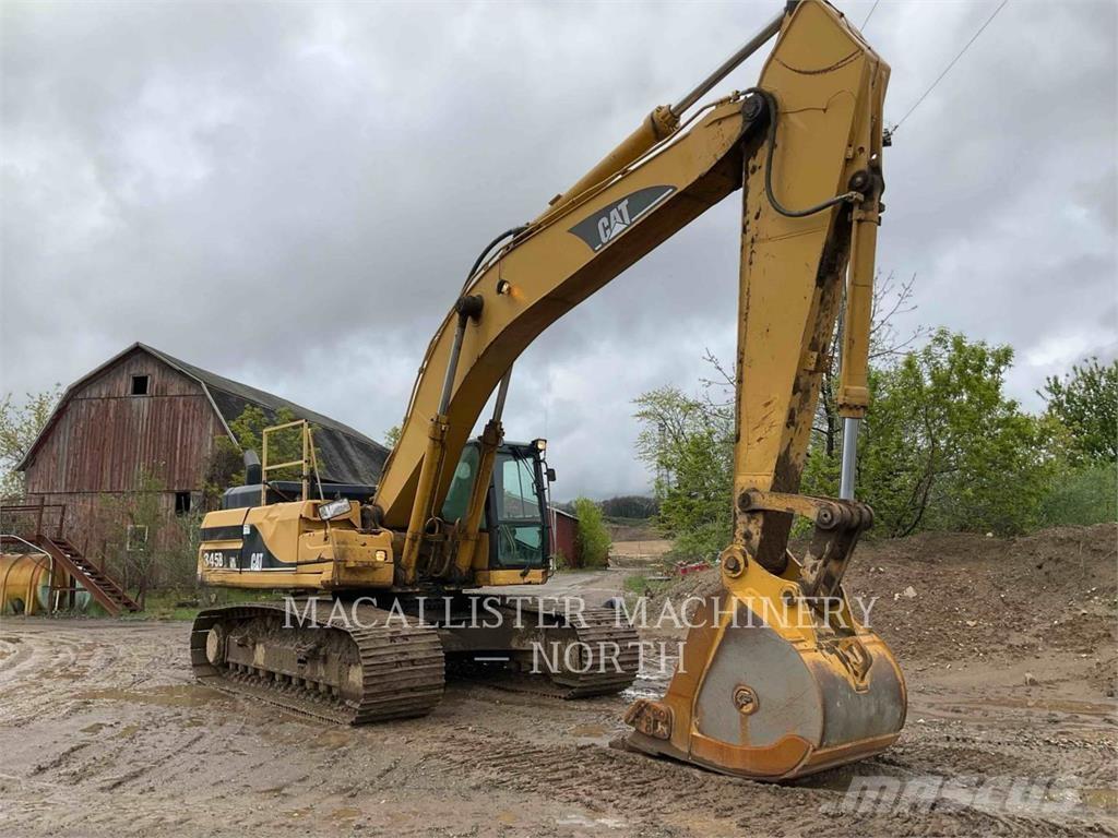 CAT 345BL Bagri goseničarji