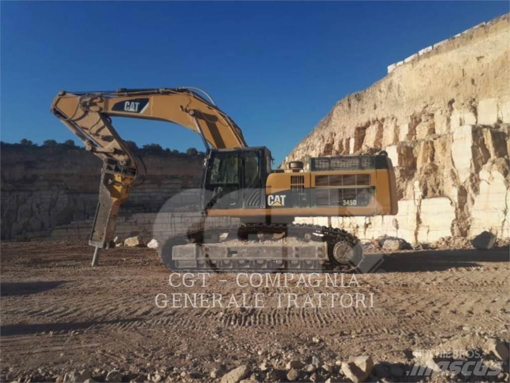 CAT 345D Bagri goseničarji