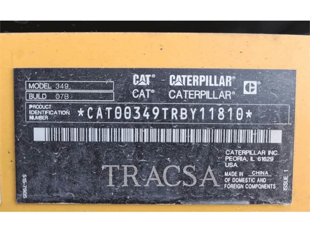 CAT 349 Bagri goseničarji