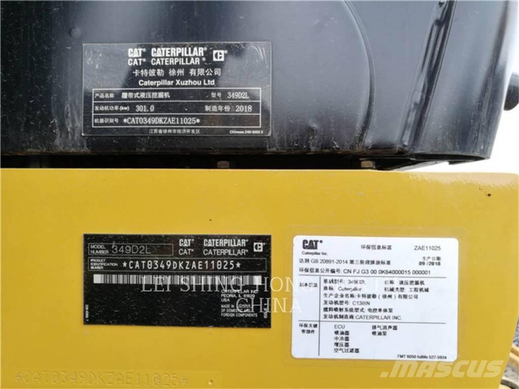 CAT 349 D2 L Bagri goseničarji