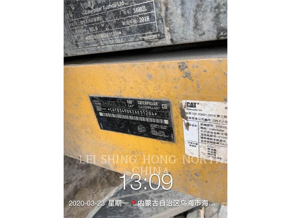 CAT 349 D2 L Bagri goseničarji