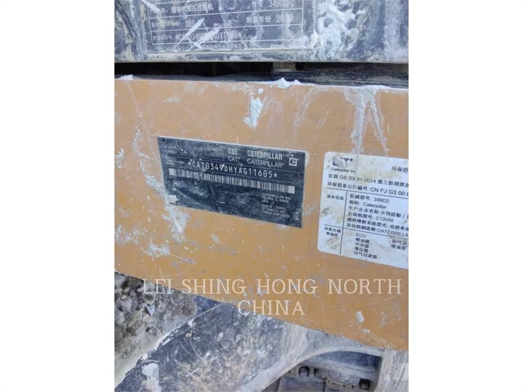 CAT 349D2 Bagri goseničarji