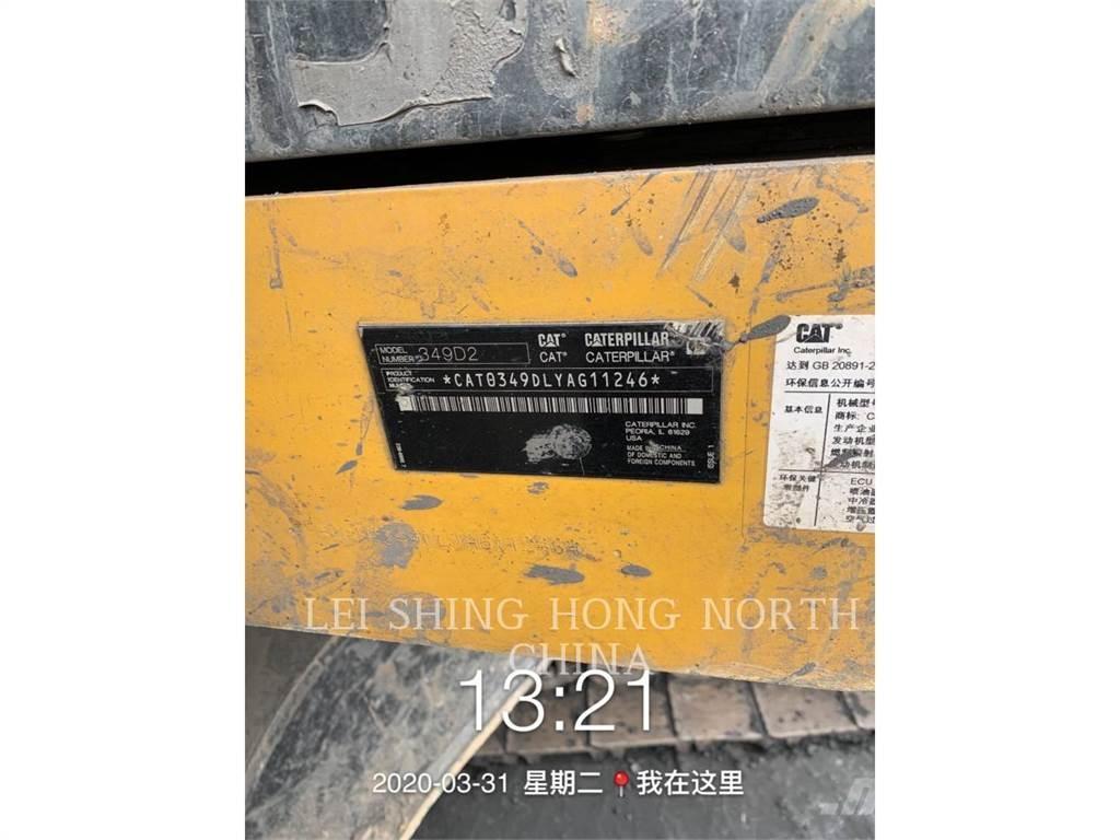 CAT 349D2 Bagri goseničarji