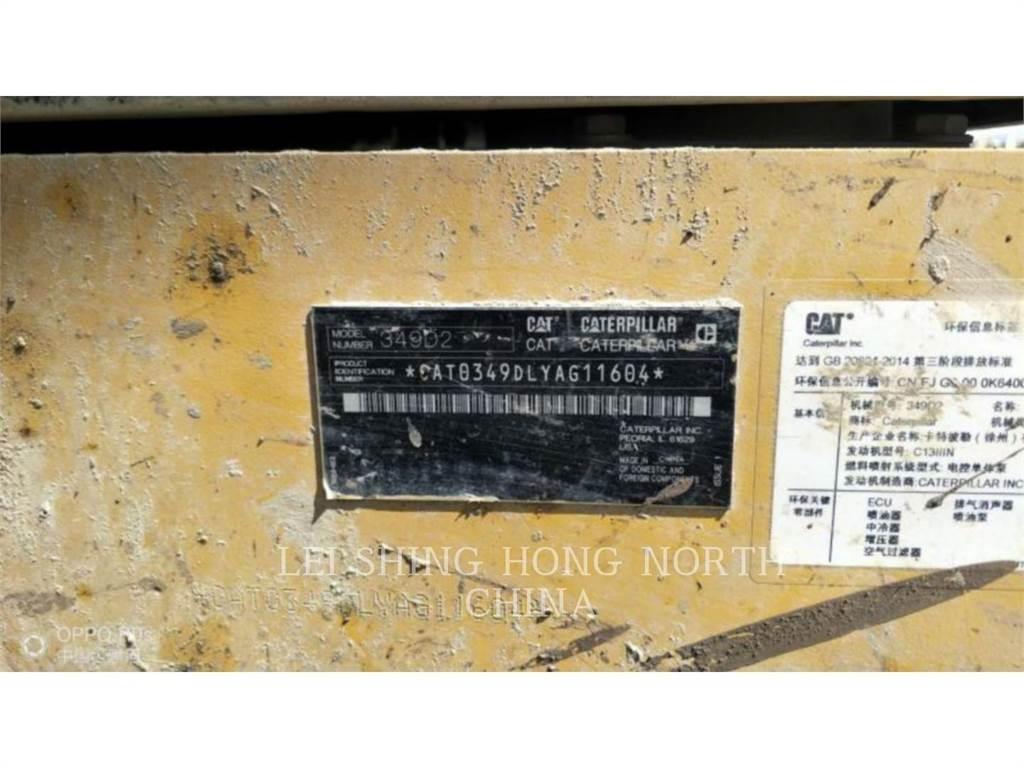 CAT 349D2 Bagri goseničarji