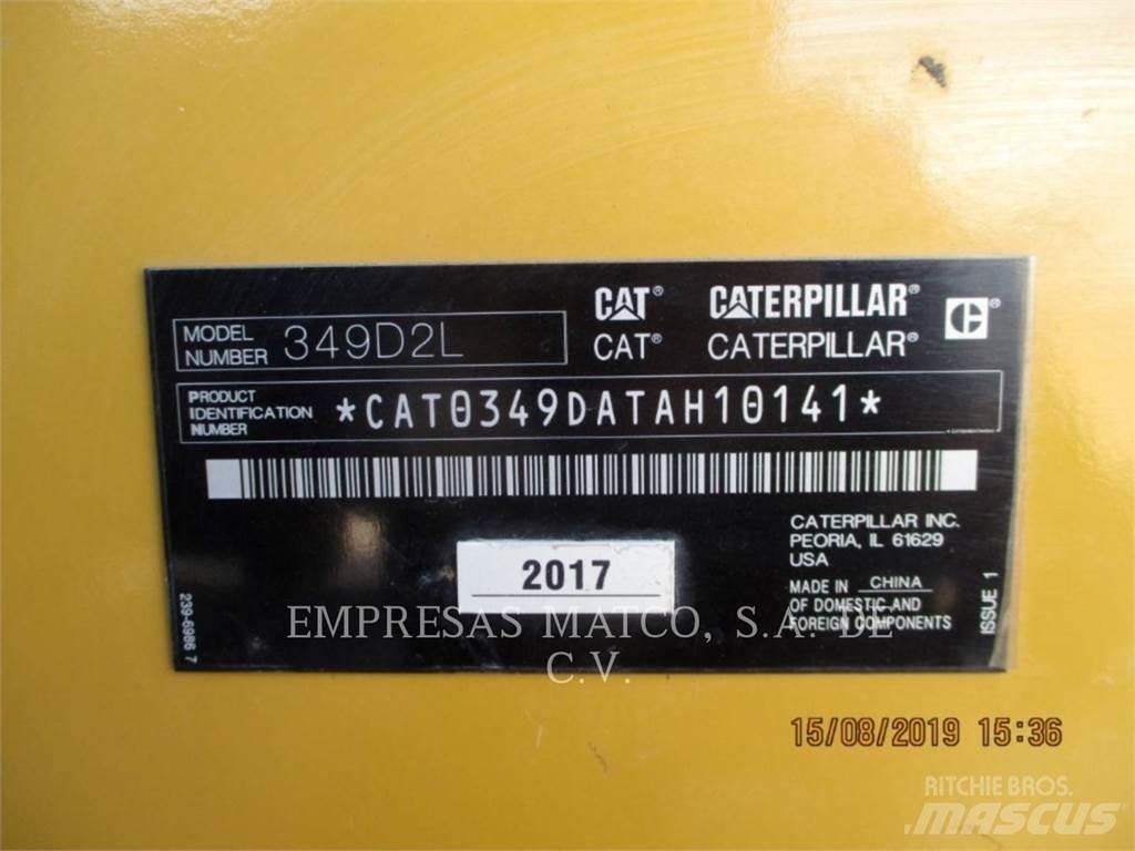 CAT 349D2L Bagri goseničarji