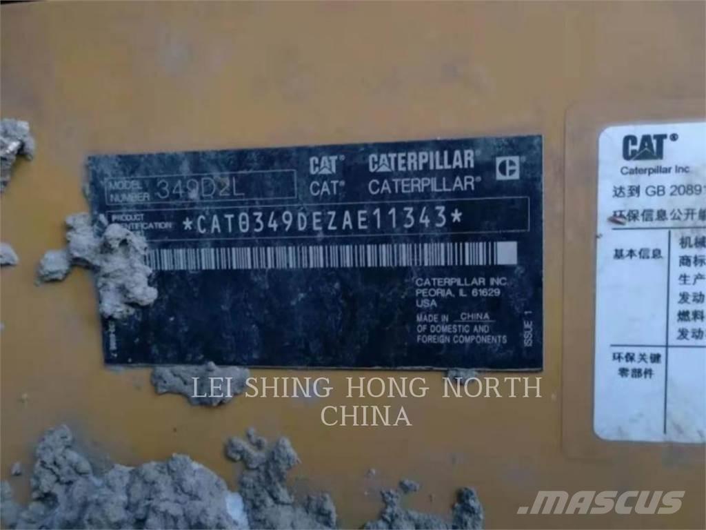 CAT 349D2L Bagri goseničarji