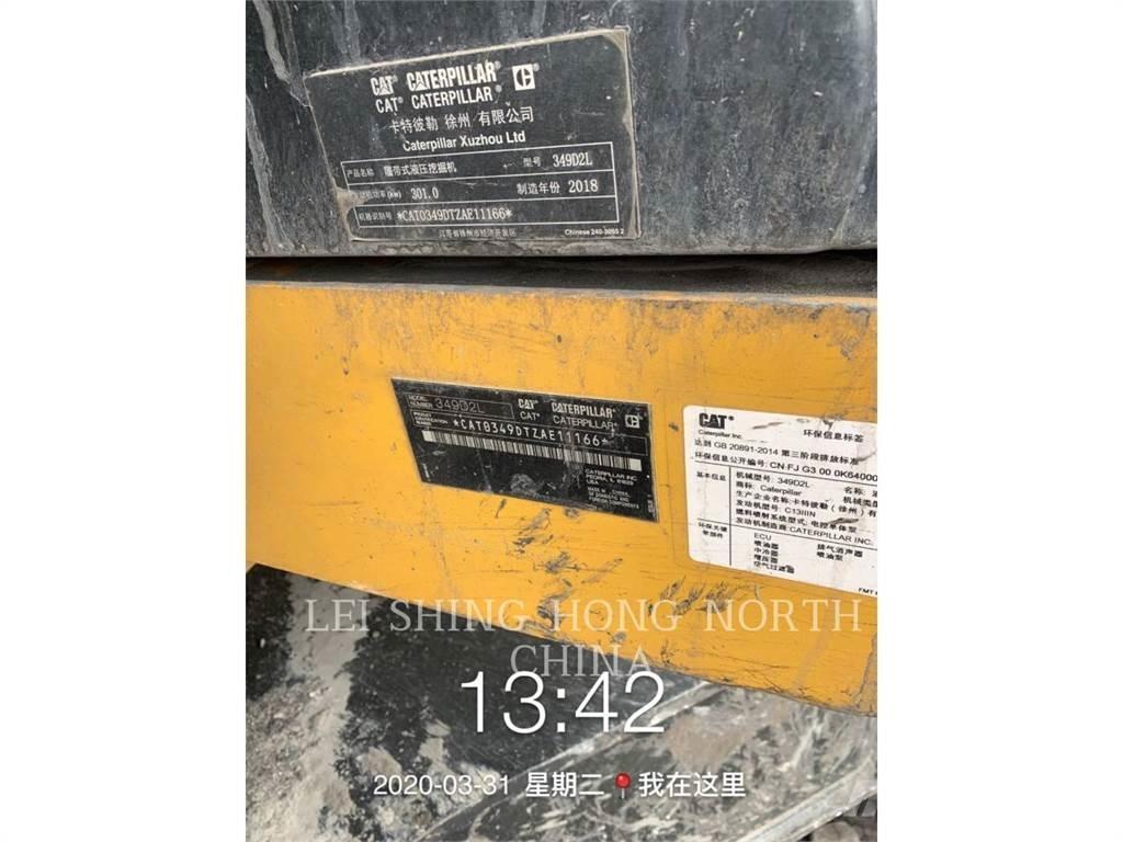 CAT 349D2L Bagri goseničarji