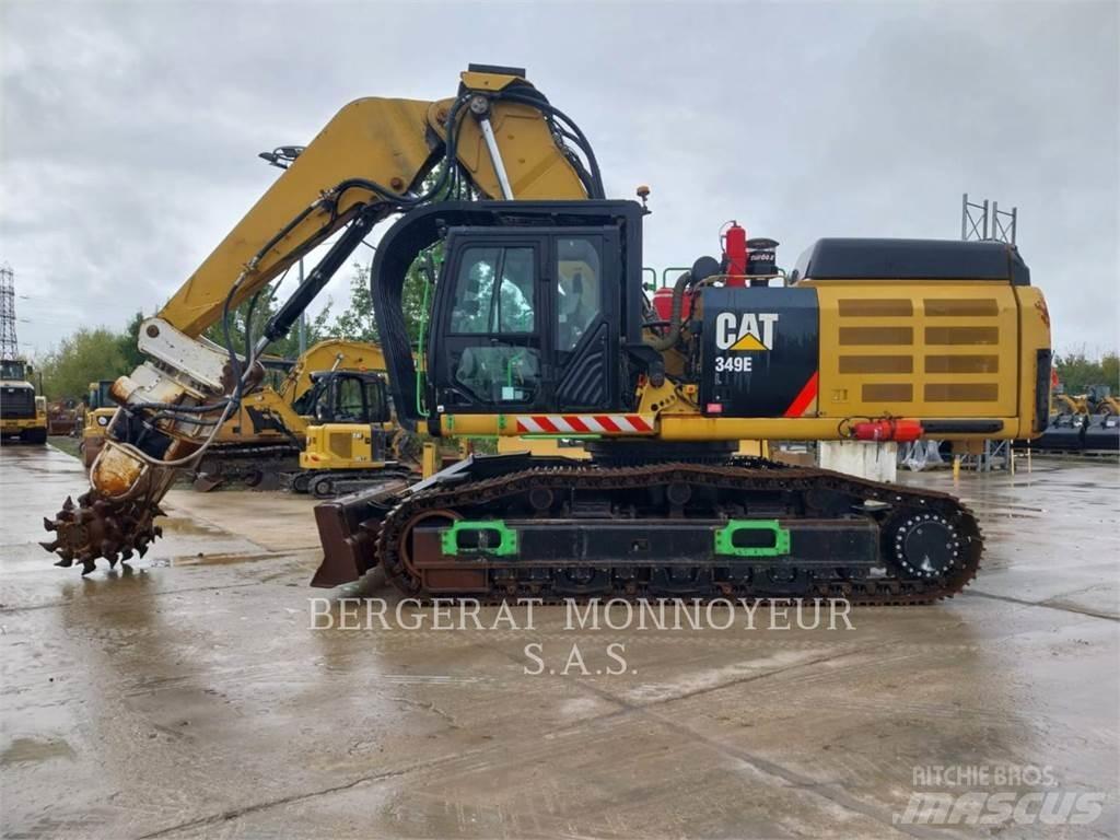 CAT 349E Bagri goseničarji