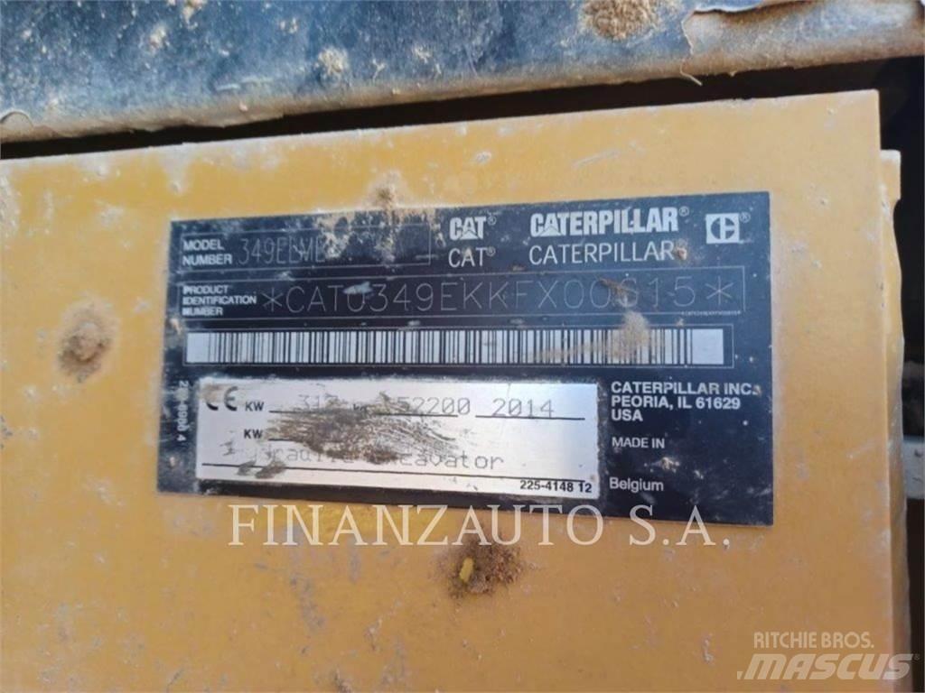CAT 349E Bagri goseničarji