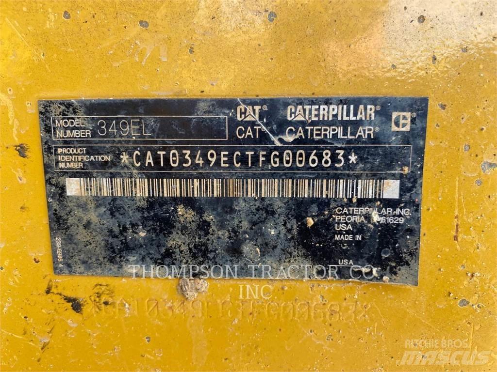 CAT 349EL Bagri goseničarji