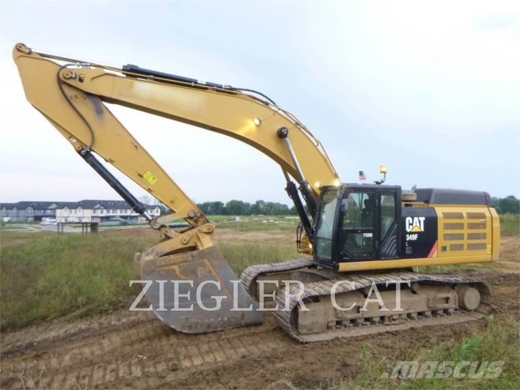 CAT 349F Bagri goseničarji