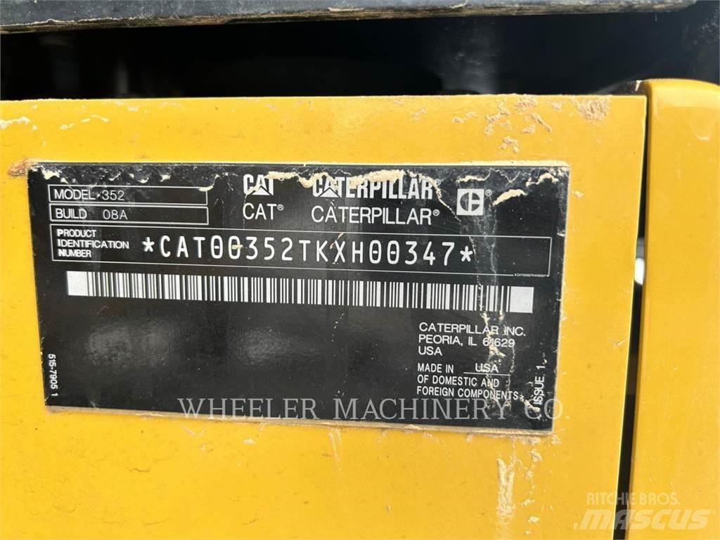 CAT 352 Bagri goseničarji