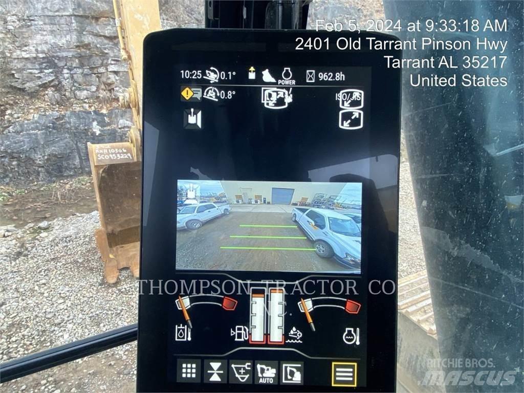 CAT 352 Bagri goseničarji