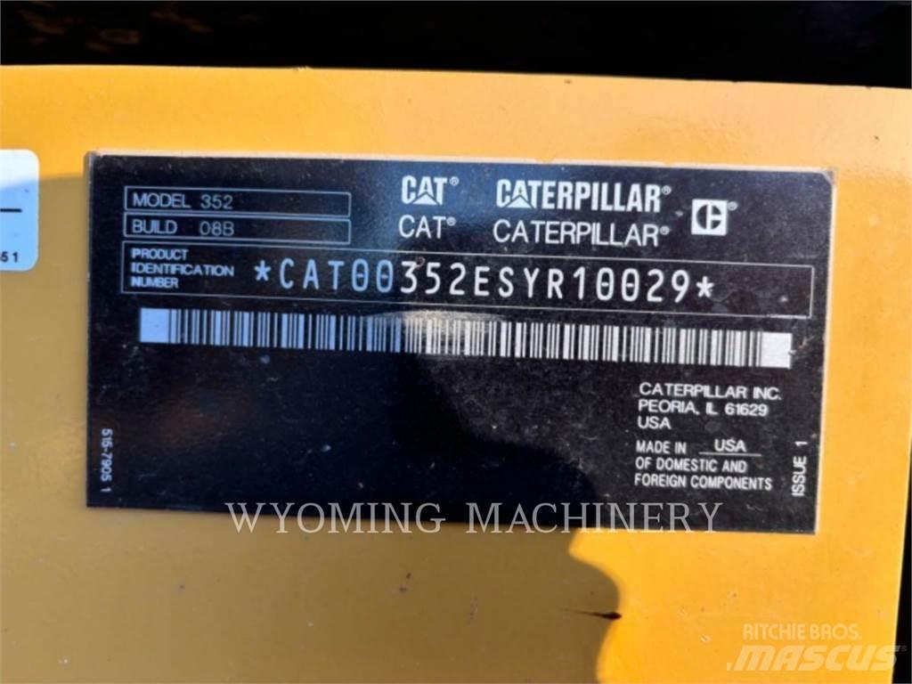 CAT 352 Bagri goseničarji