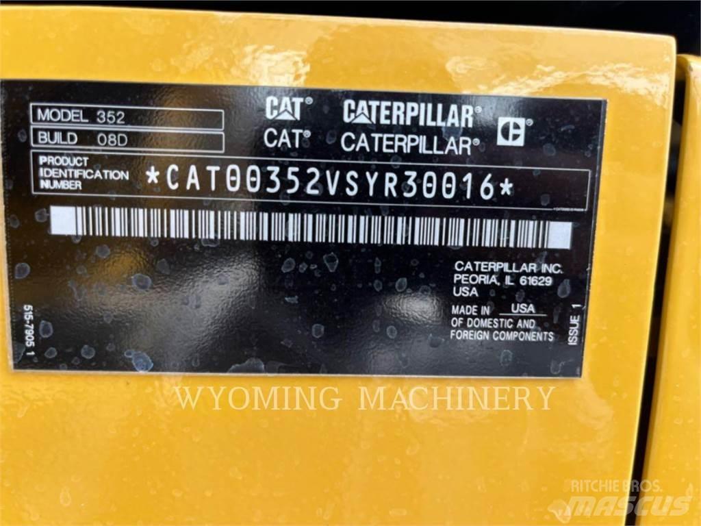 CAT 352 Bagri goseničarji