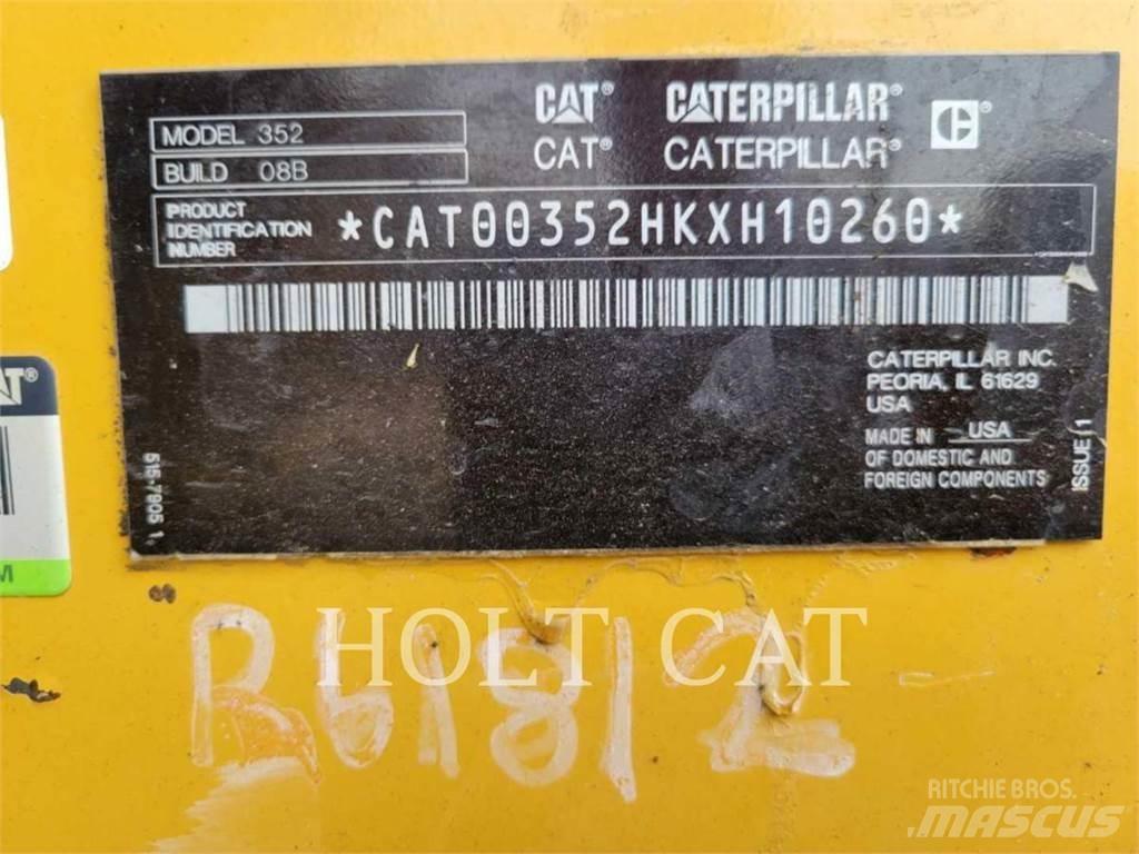 CAT 352 12 TC Bagri goseničarji