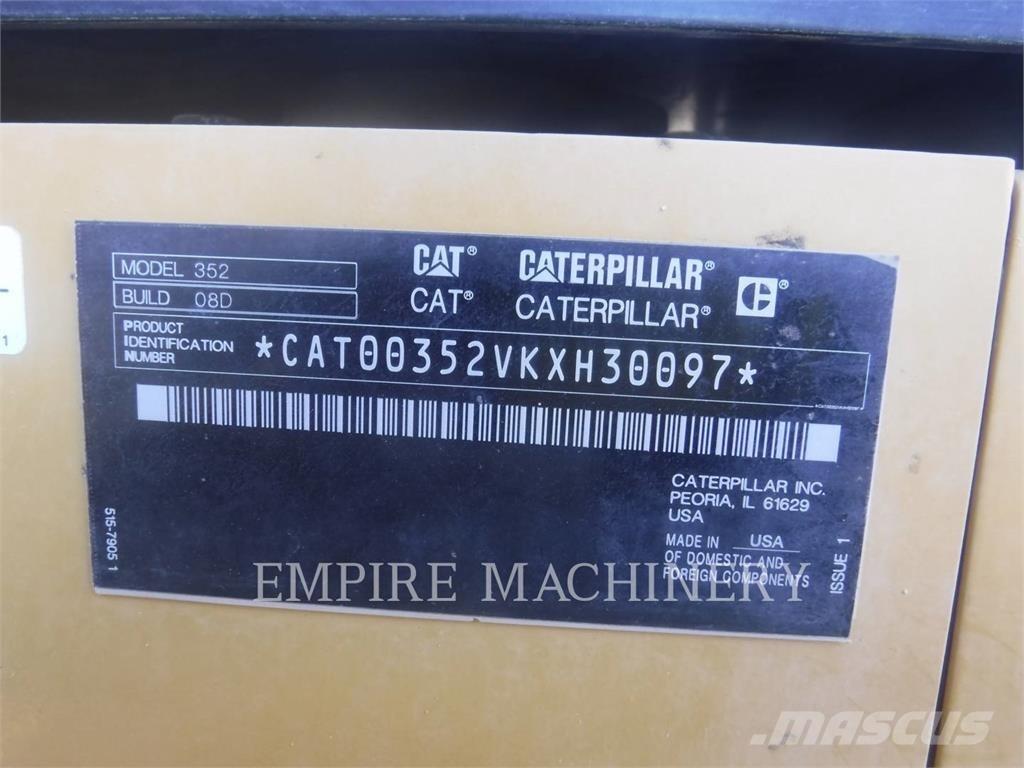 CAT 35208FG Bagri goseničarji