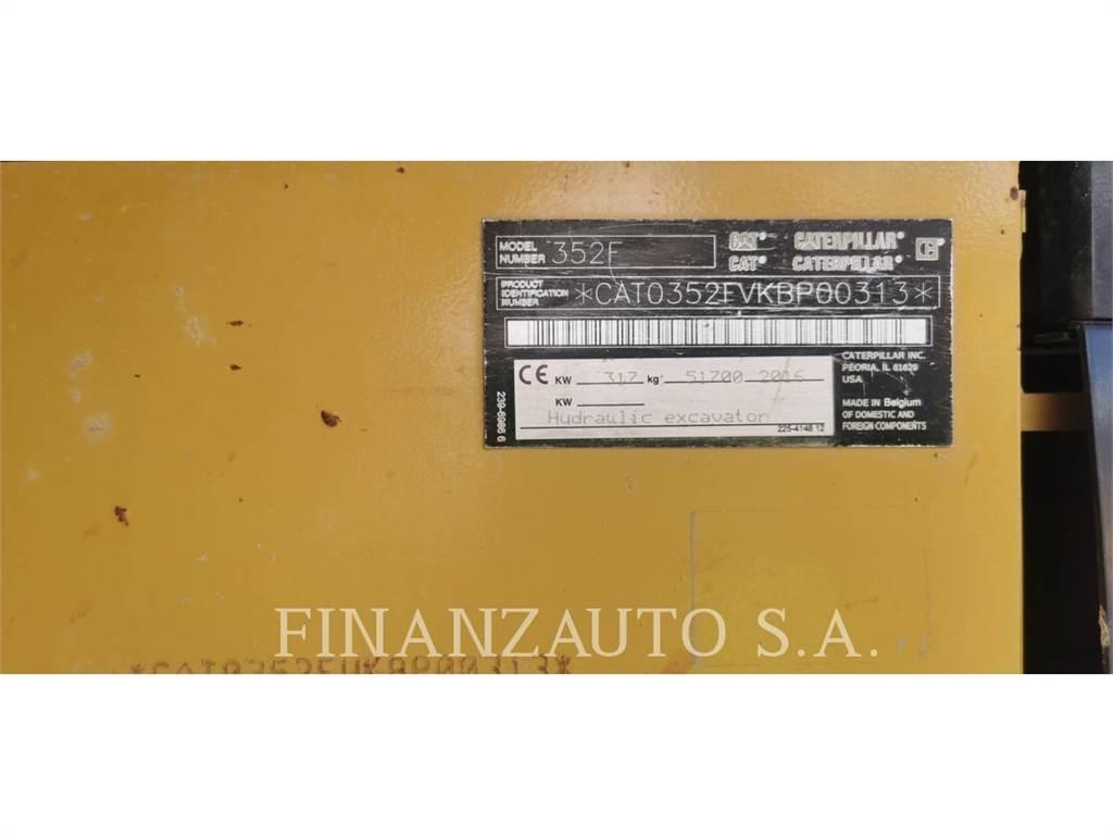 CAT 352FL Bagri goseničarji