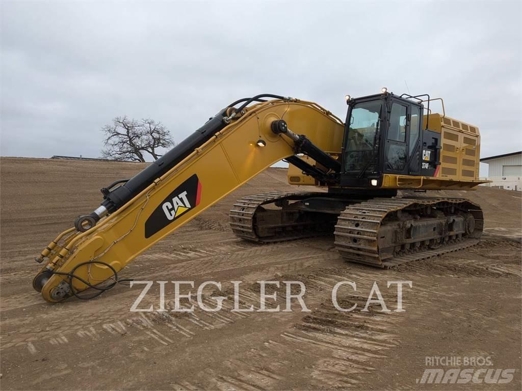 CAT 374F Bagri goseničarji