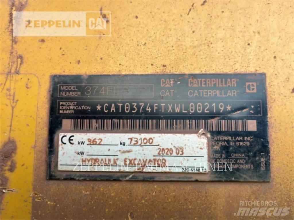 CAT 374FL Bagri goseničarji