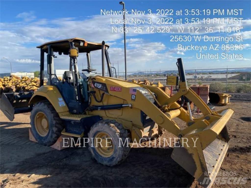CAT 415F2 IL2D Kolesni nakladalci