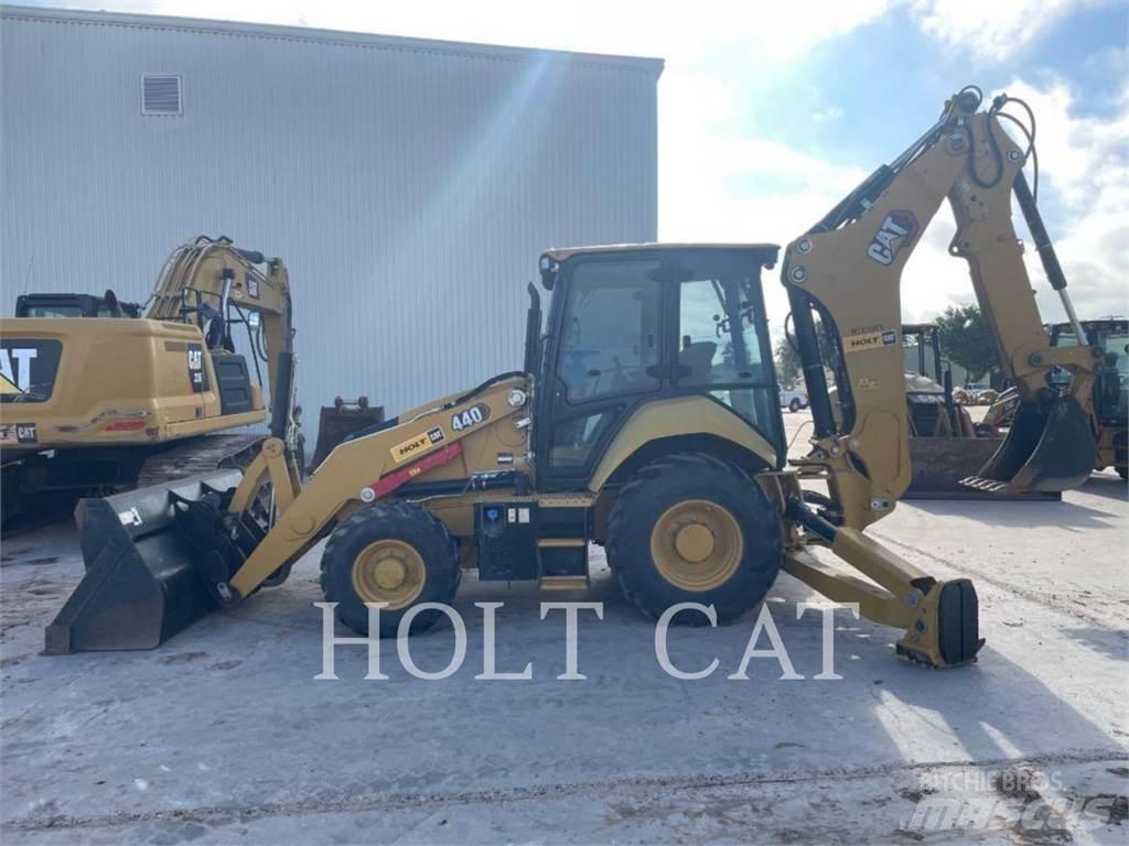 CAT 440 C4E Rovokopači